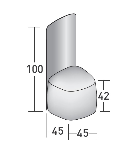 Pierre Shell Flou Butaca
