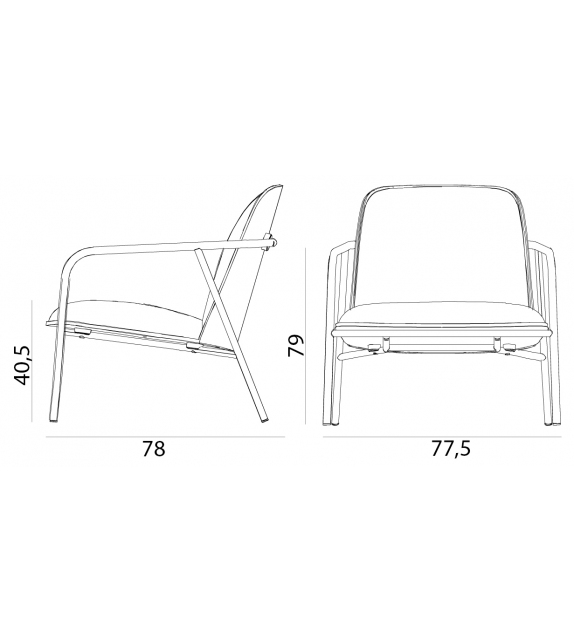 Pad Normann Copenhagen Niedriger Stuhl
