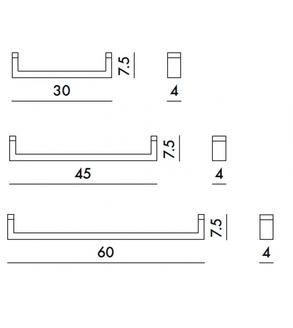 Rail Kartell Handtuchhalter