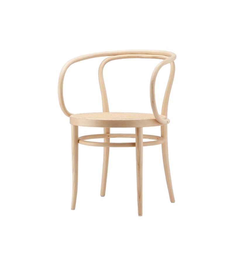 209 Thonet Stuhl mit Armlehnen