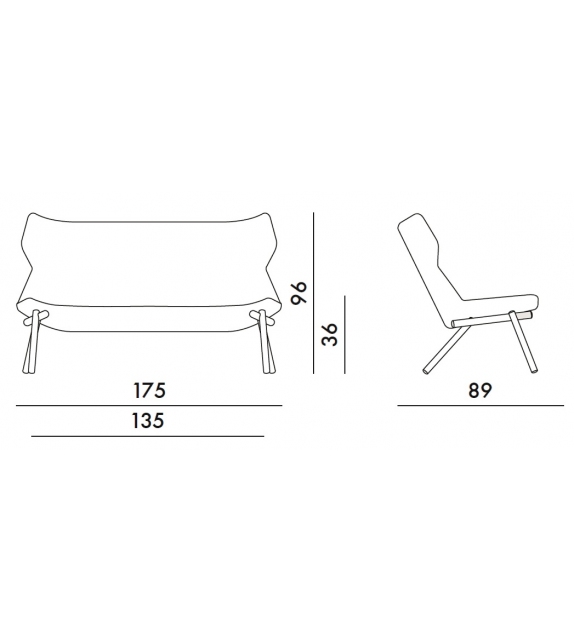Kartell Sofà Foliage