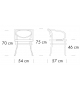 210 R Thonet Chair with Armrests