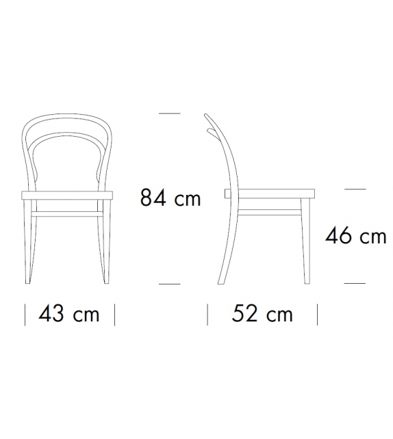 214 Thonet Stuhl