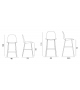 Form Bar Normann Copenhagen Upholstery Stool