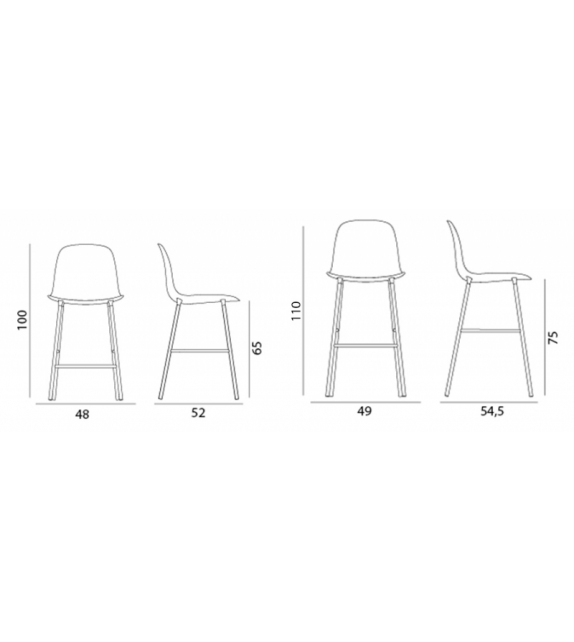 Form Bar Normann Copenhagen Stool