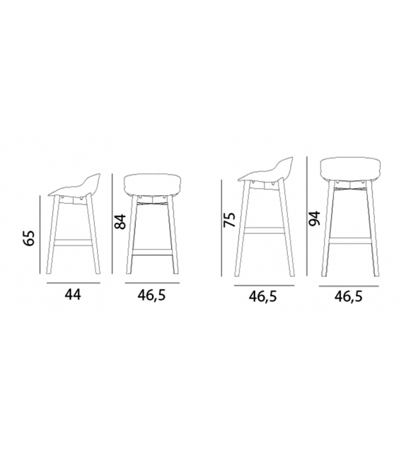 Hyg Wood  Normann Copenhagen Tabouret