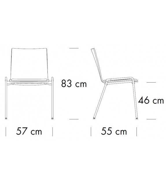 S 262 P Thonet Sedia Imbottita