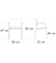 S 360 F Thonet Silla