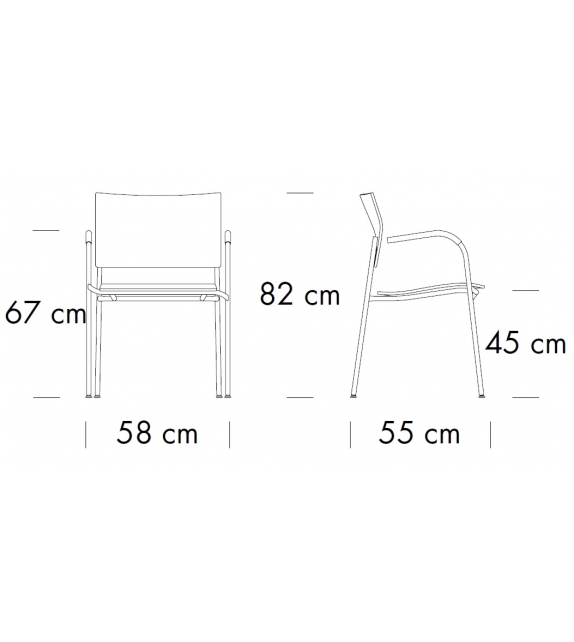 S 360 F Thonet Chaise