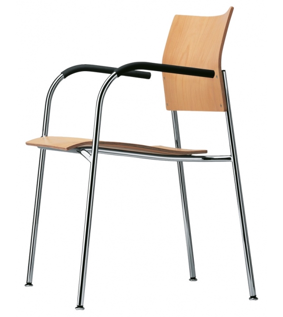 S 361 F Thonet Stuhl mit Armlehnen