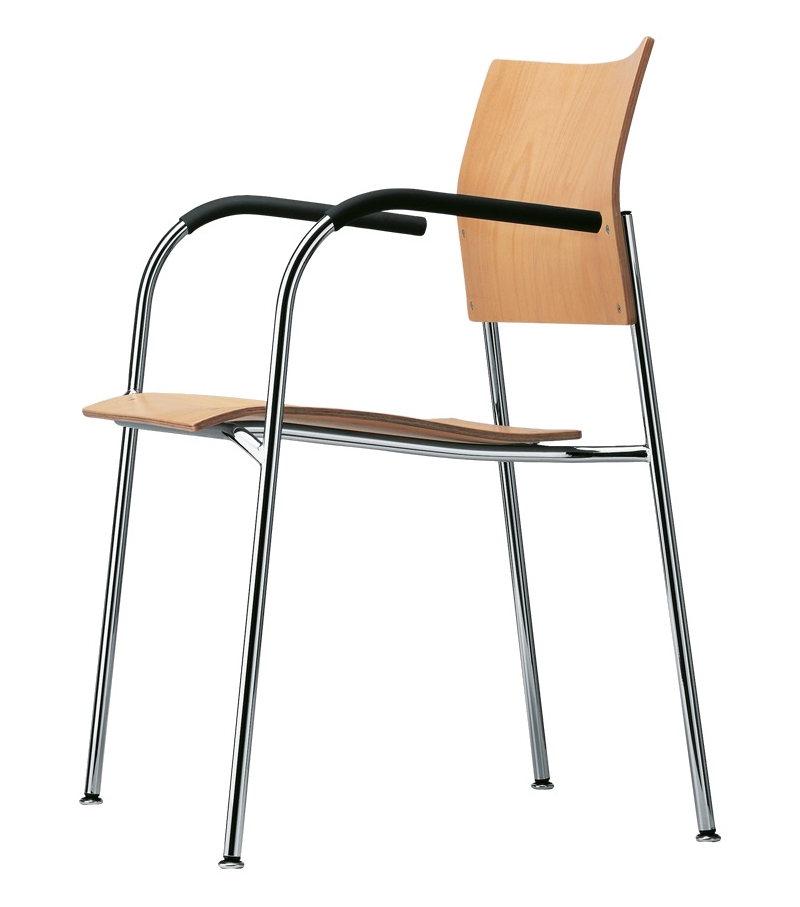 S 361 F Thonet Stuhl mit Armlehnen