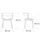 404 SPF Thonet Sedia Imbottita