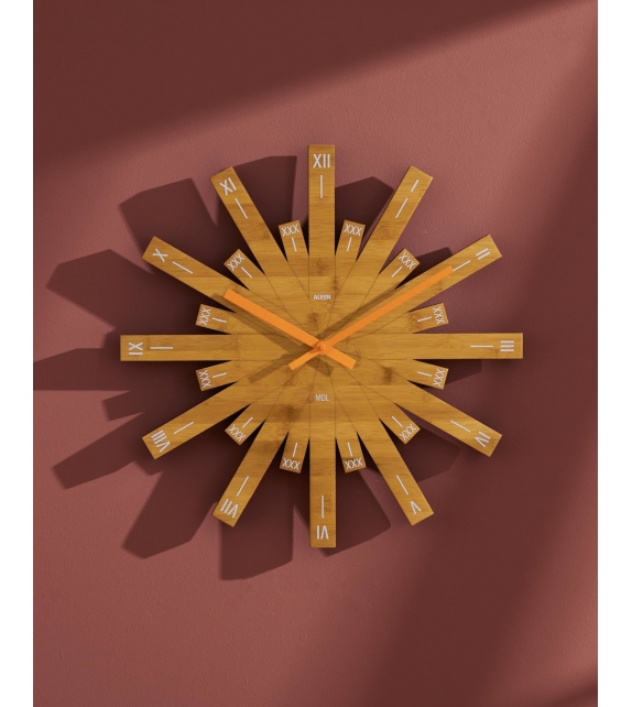 Raggiante Alessi Wanduhr