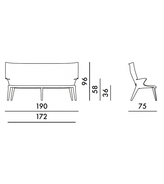 Uncle Jack Sofa Kartell