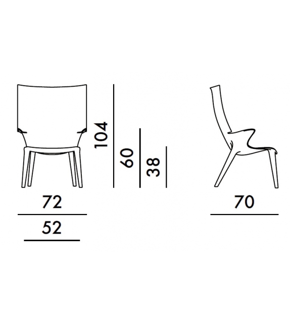 Uncle Jim Fauteuil Kartell