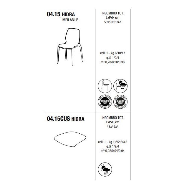 Hidra Bontempi Chair