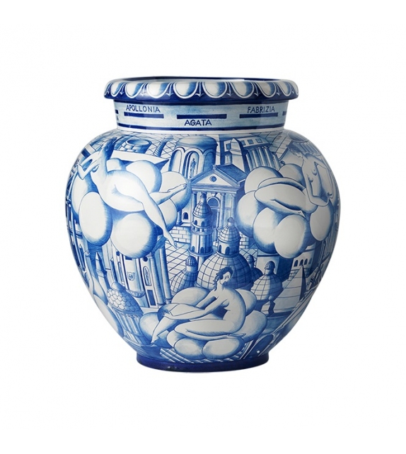 Orcio Gio Ponti Donne e Architetture Ginori 1735 Jarrón