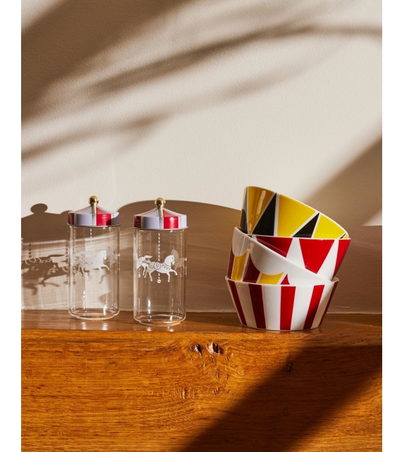 Circus Alessi Set de 2 Pots à épices