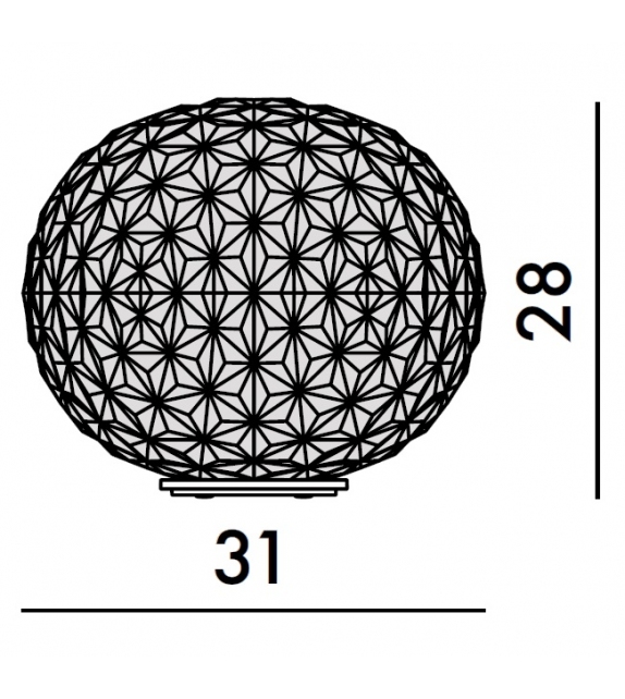 Planet Kartell Lámpara de Mesa