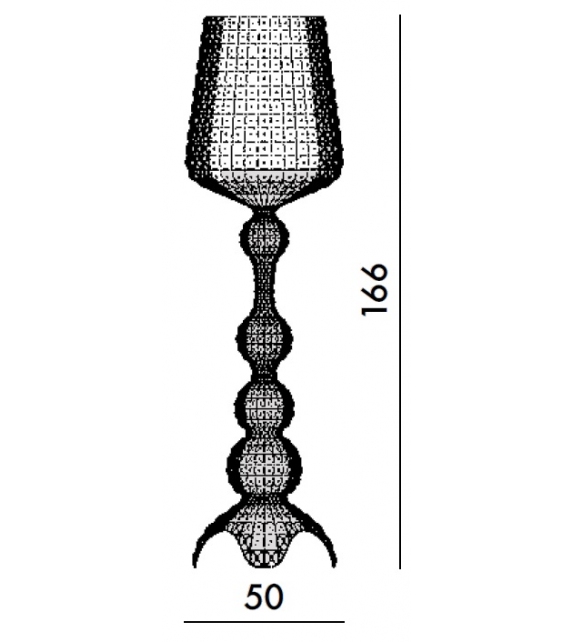Kabuki Kartell Floor Lamp