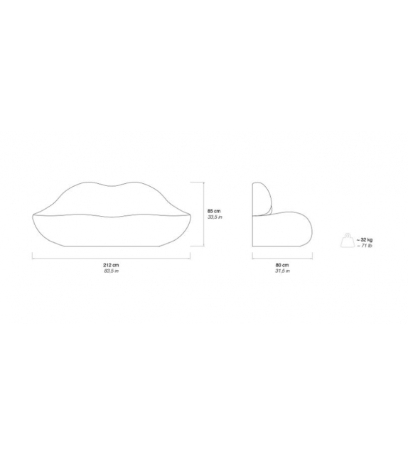 Bocca Unlimited Bocca Sofa