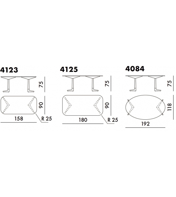 Multiplo XL Outdoor Kartell Table