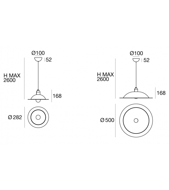 Lampiatta Stilnovo Pendant Lamp