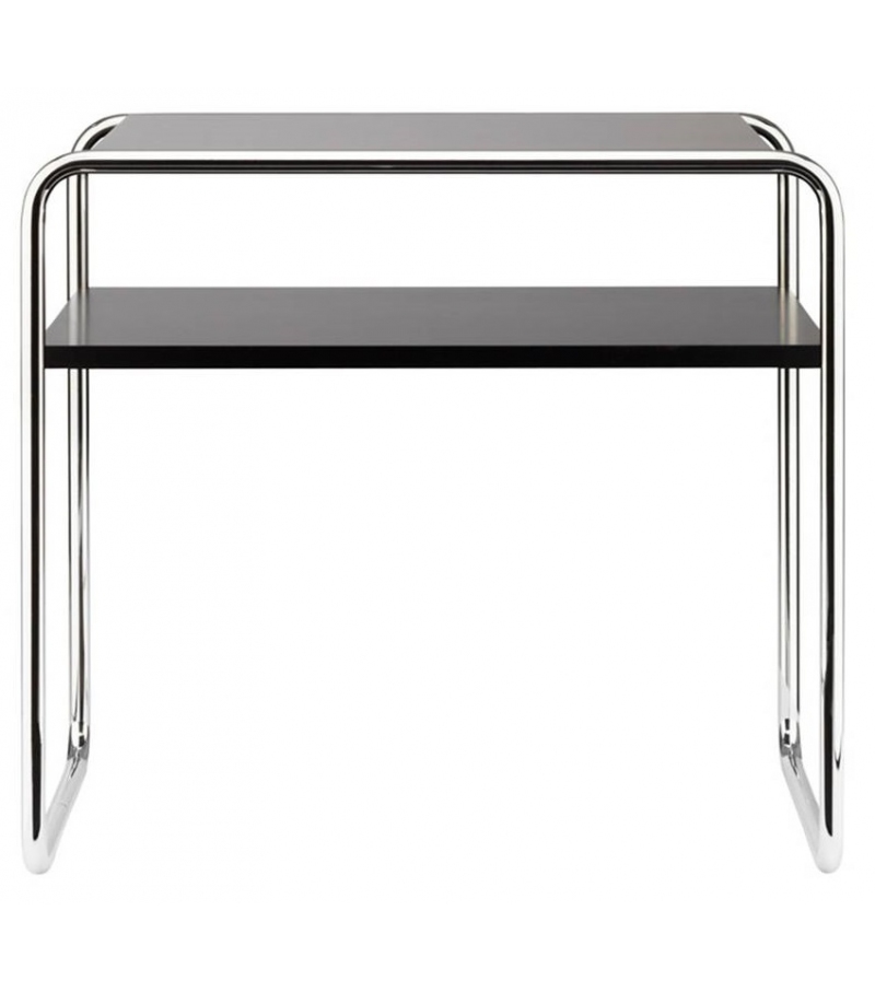 B 9 D/1 Thonet Small Table with Shelf
