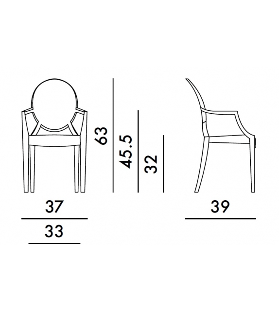 Lou Lou Kids Kartell Chaise