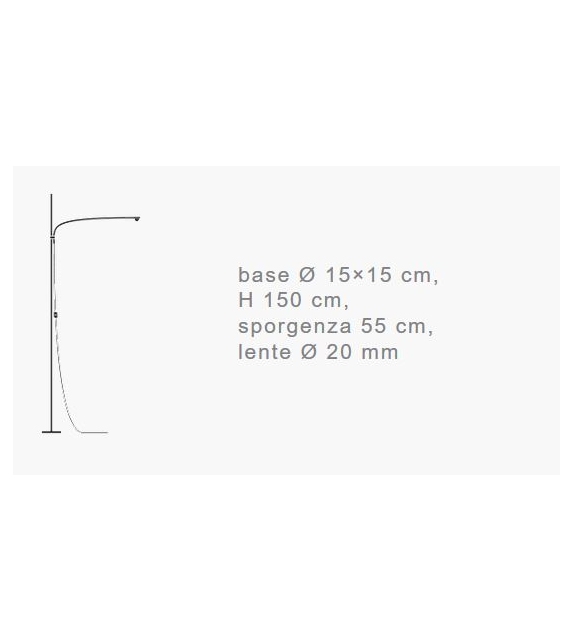 Uau F Catellani&Smith Stehlampe