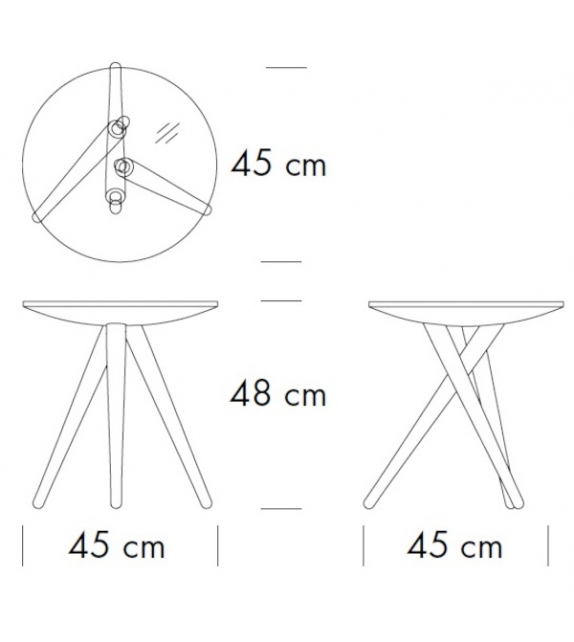 1025 Thonet Side Table