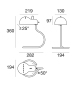 Minitopo Stilnovo Lampe de Table