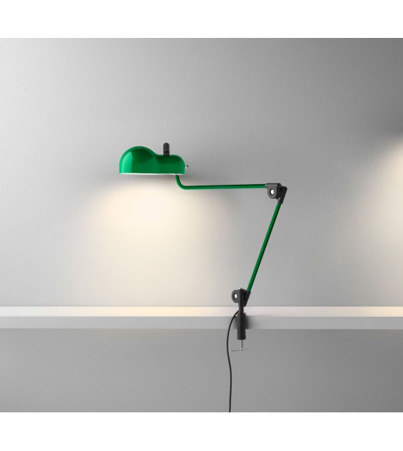 Topo Clamp Stilnovo Lampada da Tavolo