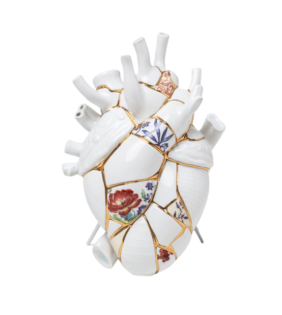 Seletti Vase Love in Bloom Kintsugi