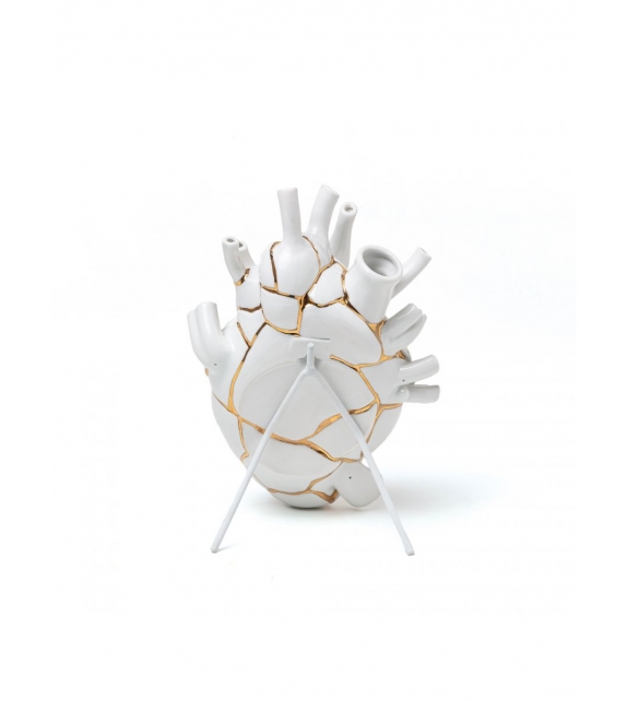Love in Bloom Kintsugi Vase Seletti
