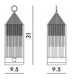 Lantern Kartell Table Lamp