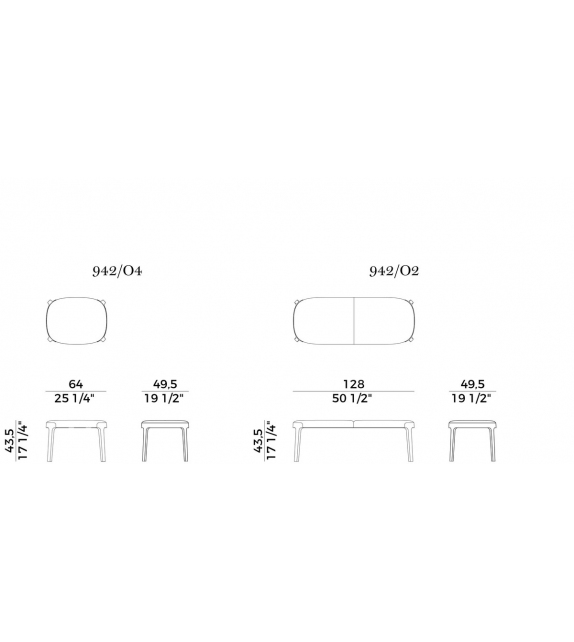 Velis Potocco Upholstery Bench