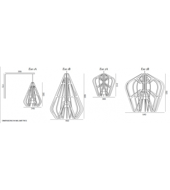 Exo Rakumba Pendant Lamp