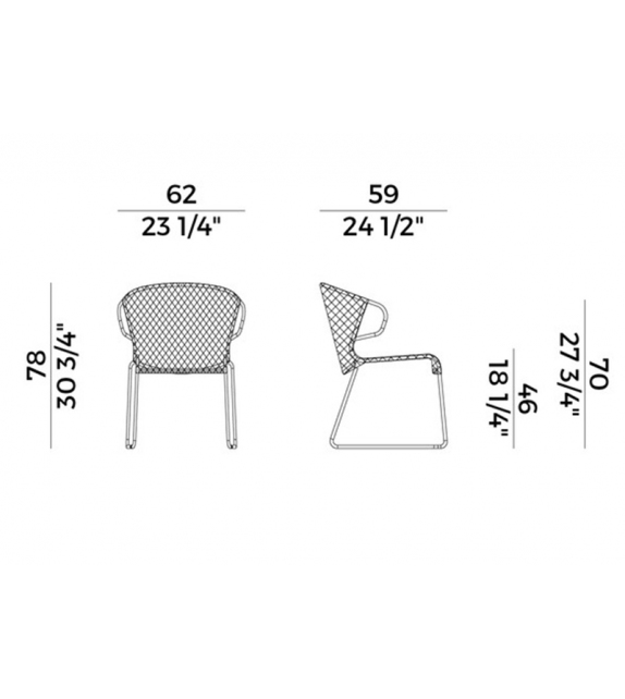 Vela Potocco Armchair