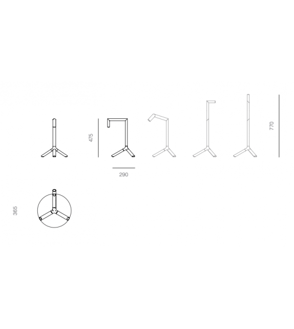 Hangman Rakumba Lámpara de Mesa