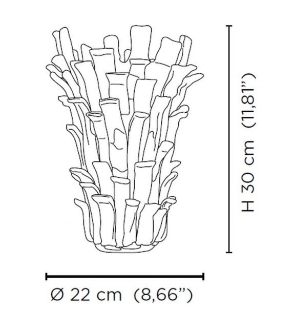 Versandfertig - Ritagli Venini Vase