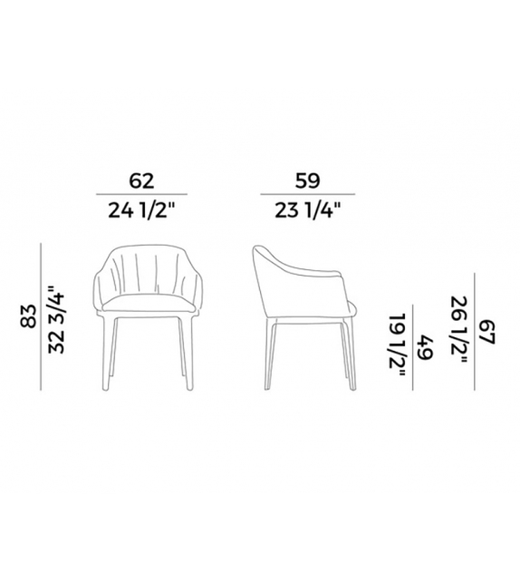 Candy Potocco Fauteuil