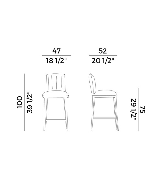 Blossom Potocco Tabouret