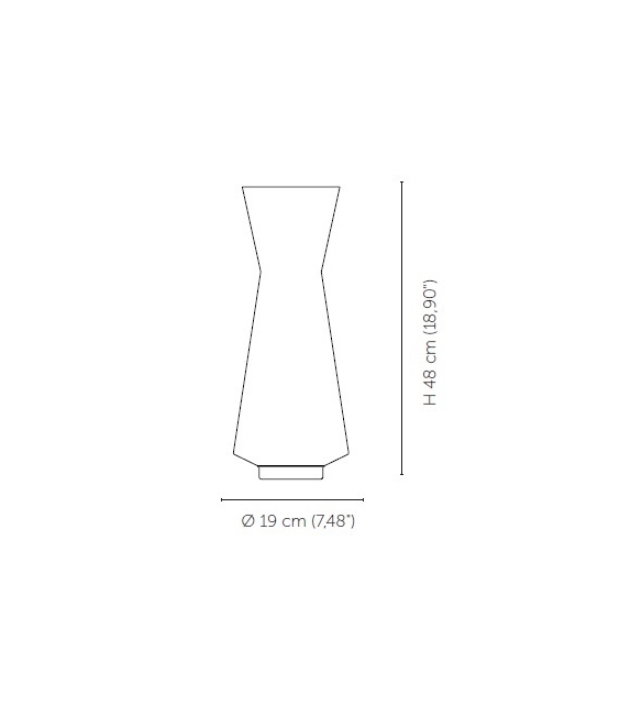 Prêt pour l'expédition - Tiaraluce Venini Lampe de Table