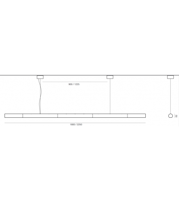 Potter DS Rakumba Hängeleuchte