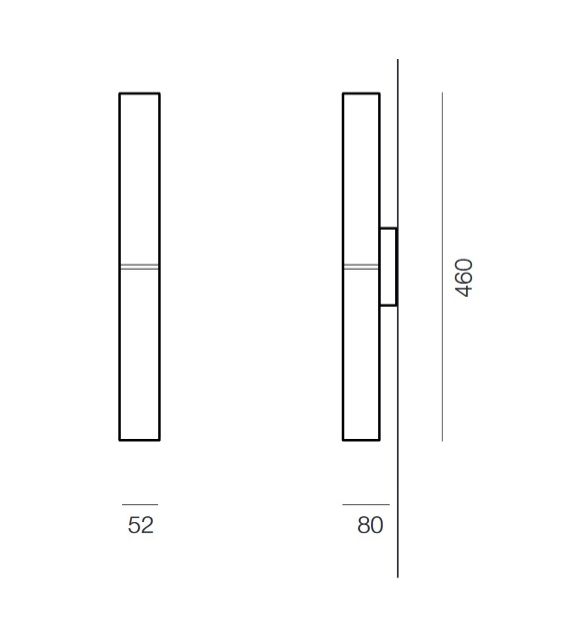 Potter DS Rakumba Lampada da Parete