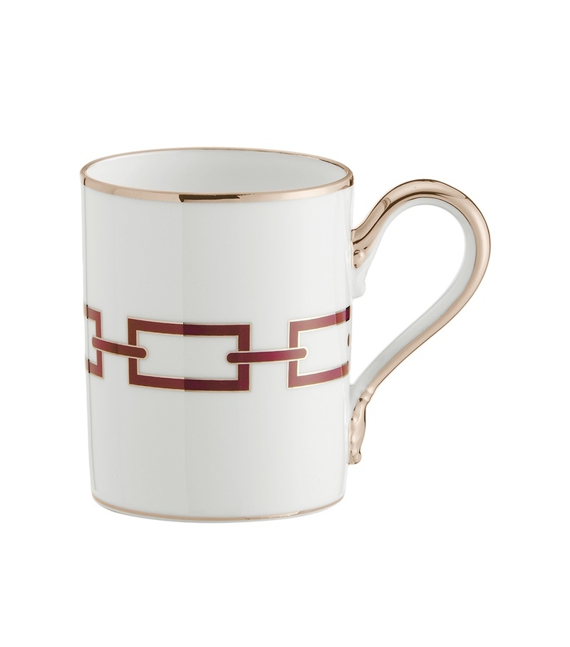 Tazza Catene Scarlatto Ginori 1735 Taza