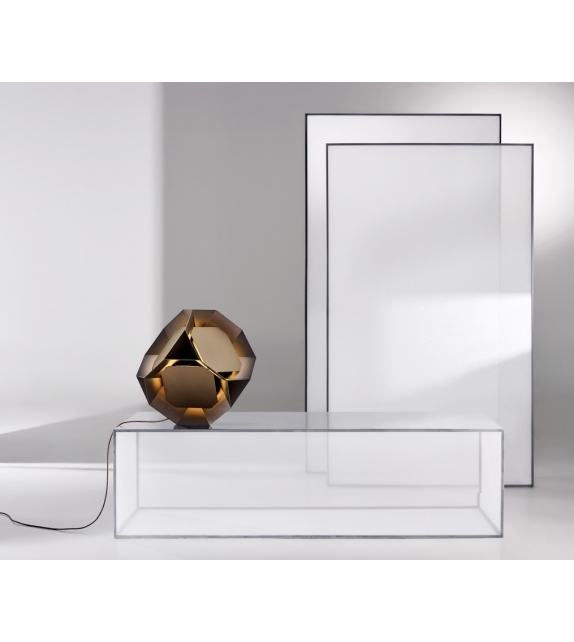 Pylite Cubeform Rakumba Lampada da Terra/Tavolo