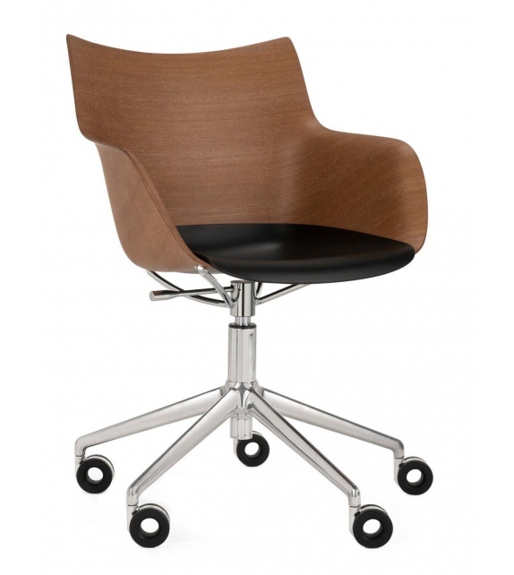 Q/Wood Kartell Poltroncina con Ruote