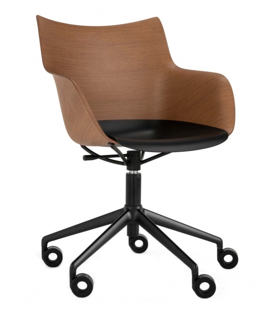 Q/Wood Kartell Sillón con Ruedas